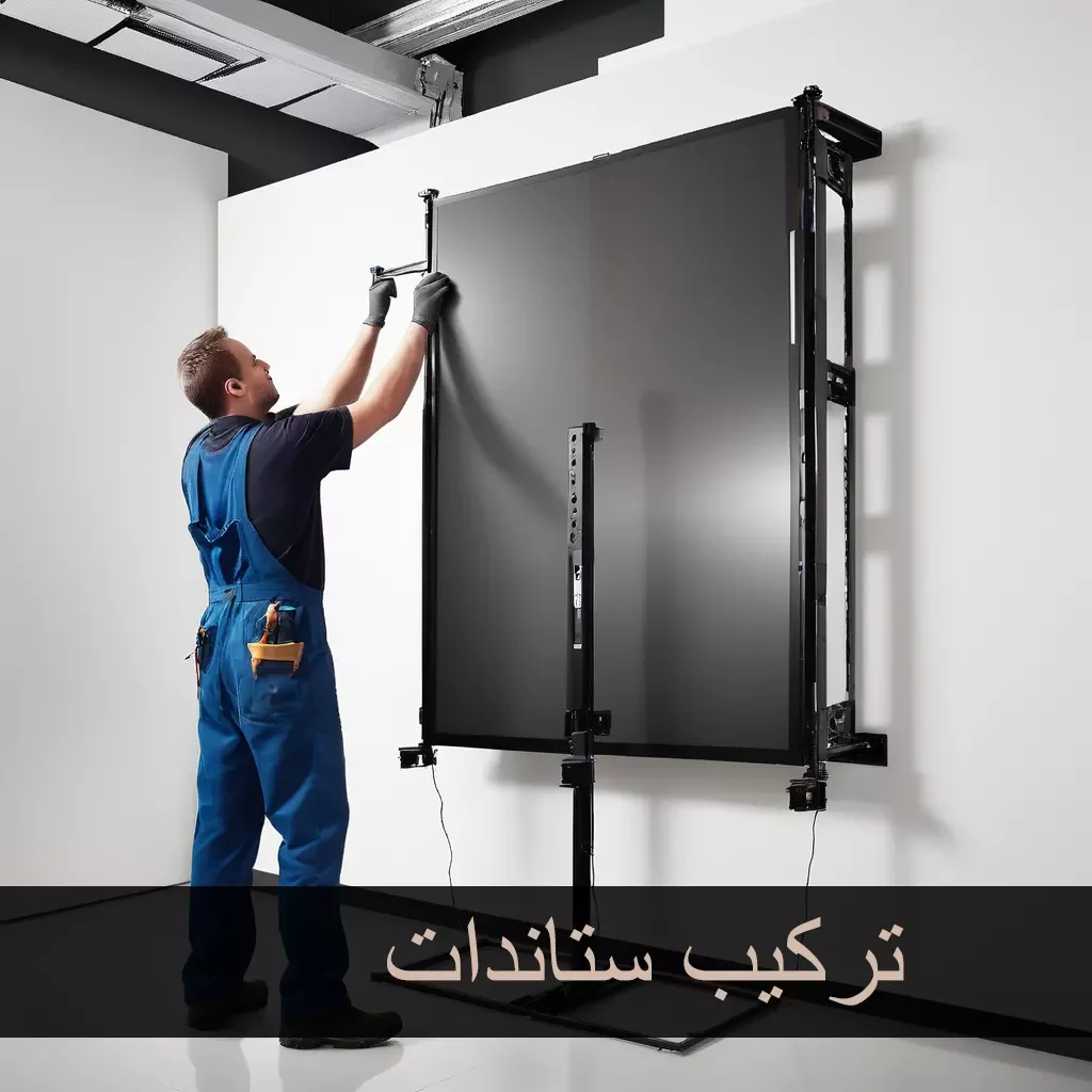 تركيب ستاندات شاشات وتثبيت التلفزيون على الحائط