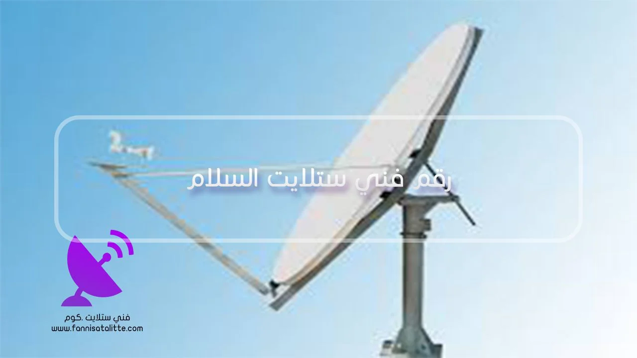فني ستلايت السلام لفحص نقطة الدش بعد أعمال الديكور
